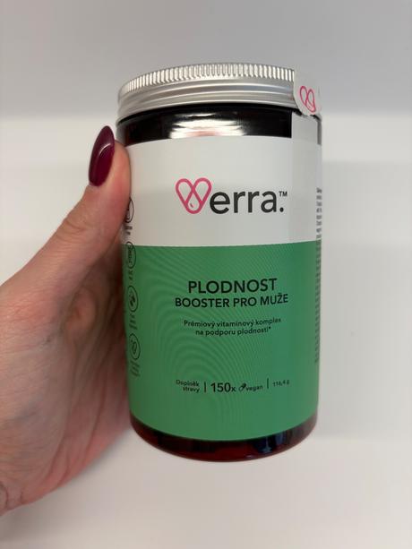 Verra plodnosť booster pre mužov, 
