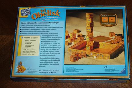 Hra 1x1 obelisk - od 7 rokov, 