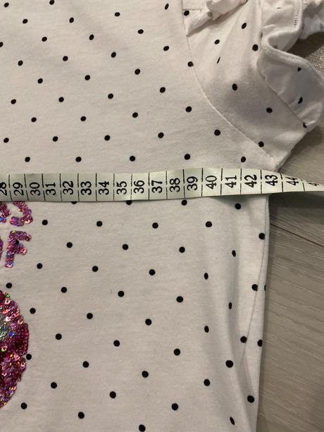 Tričko s čerešňami, c&a,164