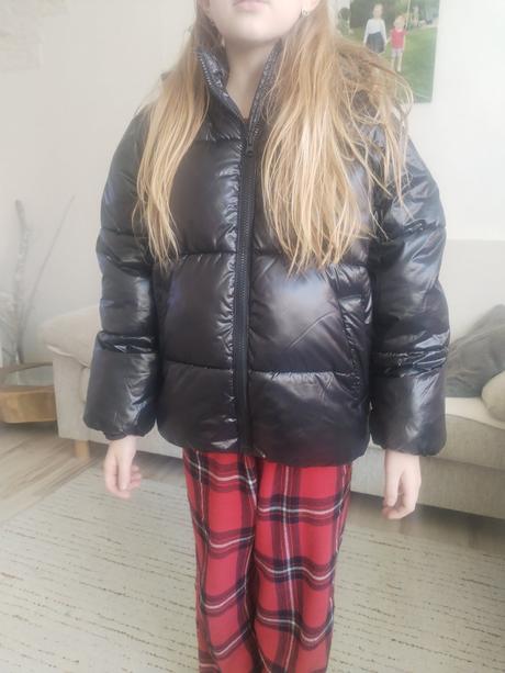 Zimná bunda, h&m,134