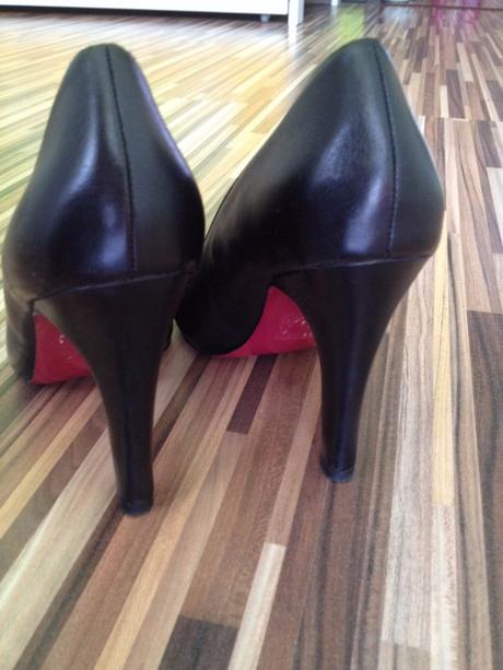 Čierne lodičky z pravej kože, zn. 5th avenue, 37