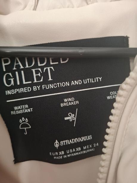 Koženková vesta stradivarius, stradivarius,xs