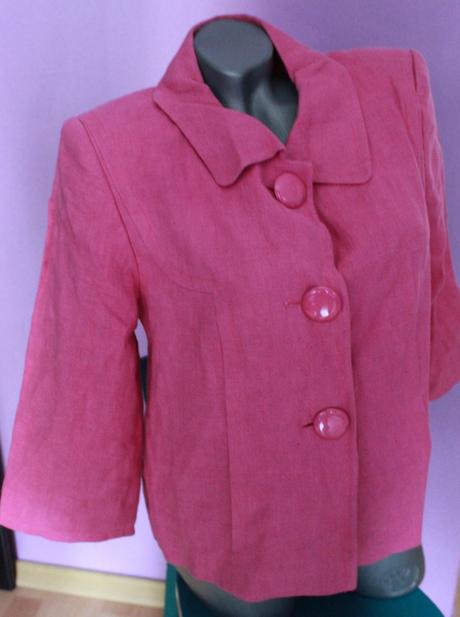 Lanove ruzove sako - blejzer, l