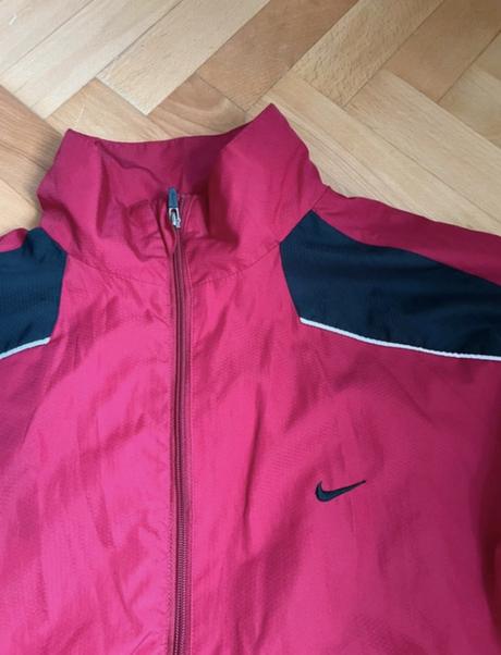 Nike červená retro bunda, nike,l