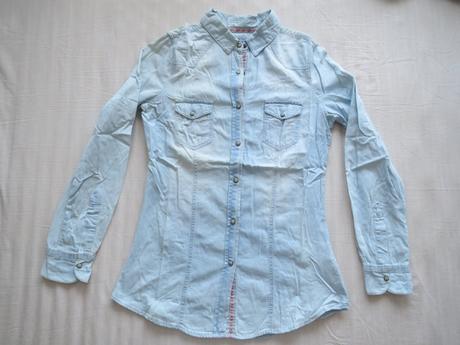 Alcott - denim košela, s