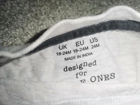 Detské tričko dlhý rukav., f&f,86