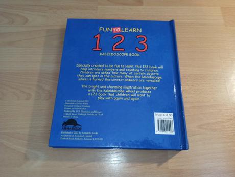Fun to learn 123 kaleidoscope book, 