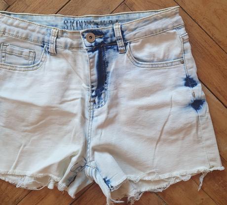 Dievčenské riflové kraťasy, 164