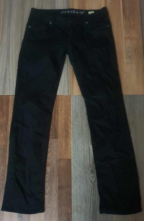 Cierne riflove nohavice, xxl