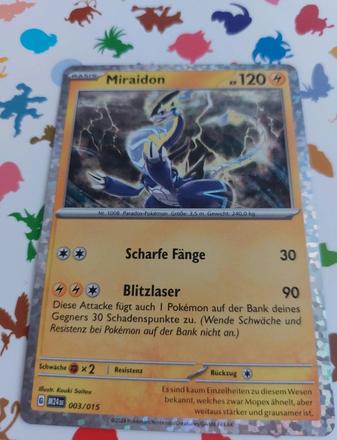 Pokemon kartička miraidon 120, 