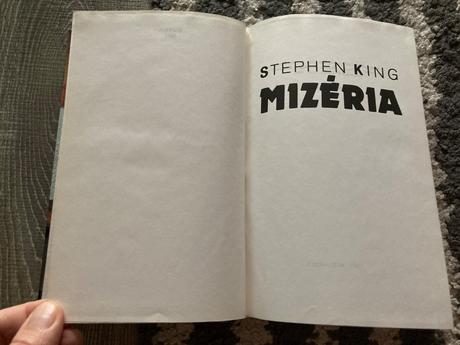 Mizéria king stephen-prvé vyd.1991, 