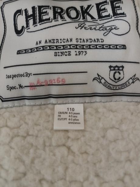 Bundička, cherokee,110