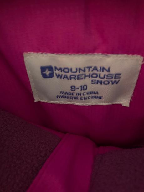 Lyžiarske oblečenie, mountain warehouse,140