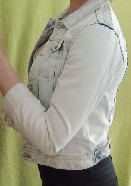 Štýlová riflová bundička xxs, reserved,158