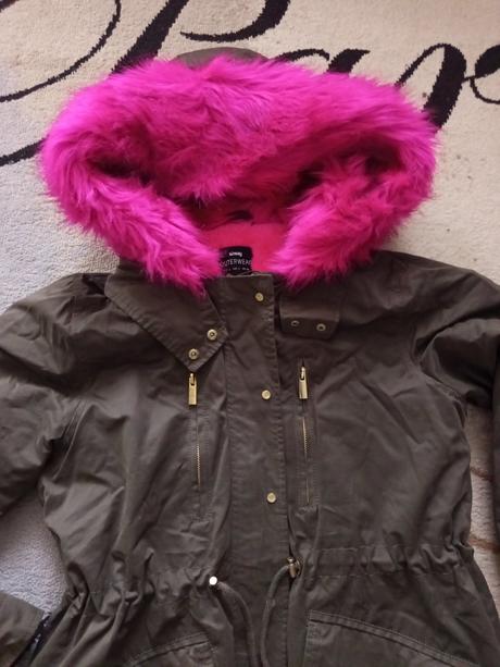 Hrubá zimná bunda, sinsay,l