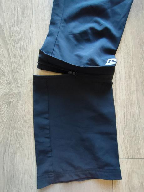 Detské softshell.nohavice alpine pro 2v1, 128-134, alpine pro,128