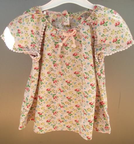 Nenosená romantická tunika - tenké plátenko, next,110