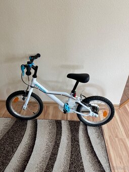 Detský bicykel,  kolobežka, chrániče topánok, 16