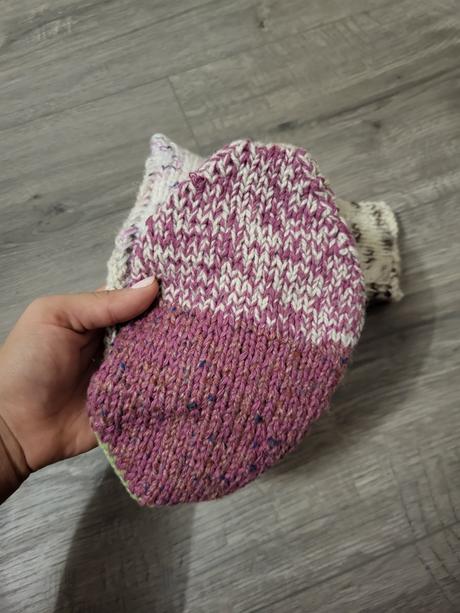 Domáce pletené papučky, 