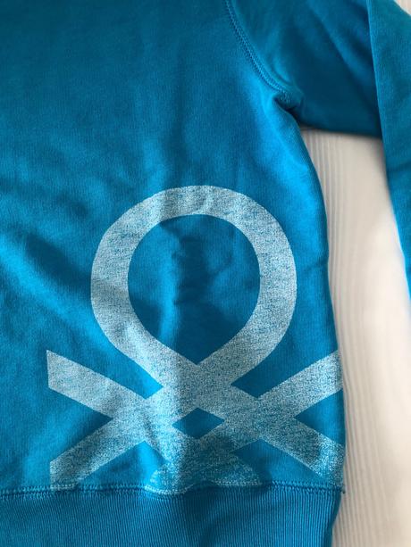 Benetton tyrkysova mikina, benetton,128