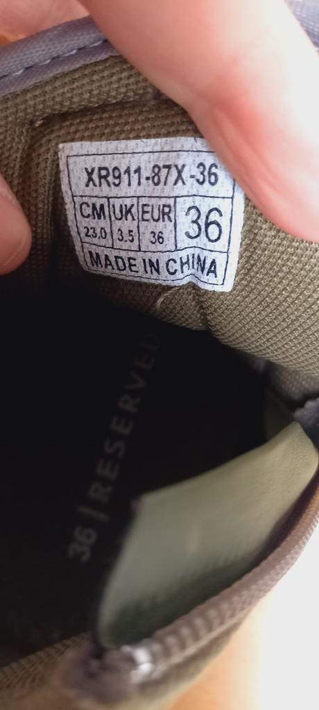 Trekingová, turistická obuv, 36