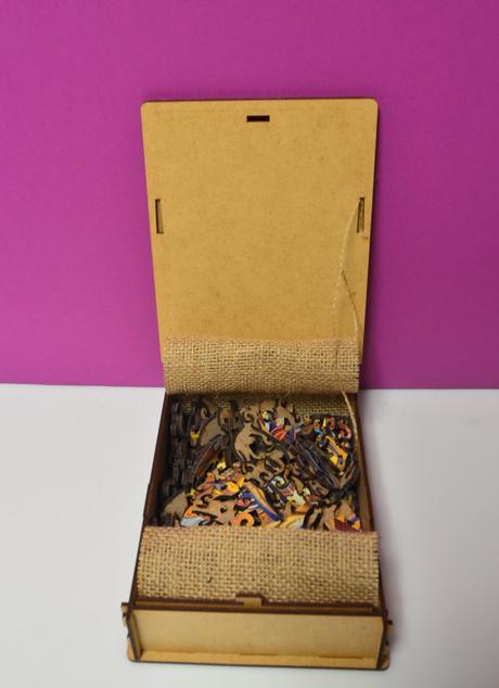 Magic puzzle mighty lion, 