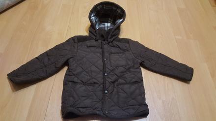 Hnedá prešívaná bunda, f&f,98