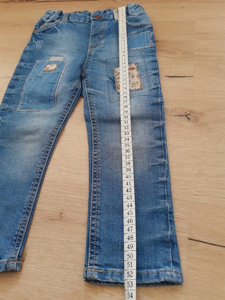 Rifle s nášivkami, h&m,92