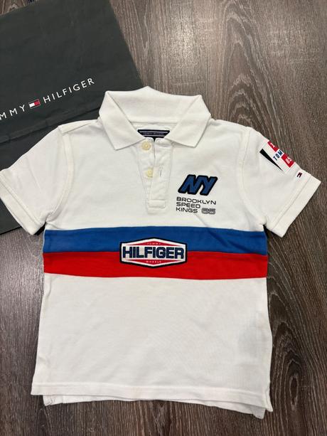 Tommy hilfiger chlapcenska polokosela č.110, tommy hilfiger,110