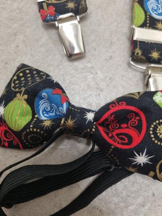 Vianočné traky a motýlik 3-6 y, 