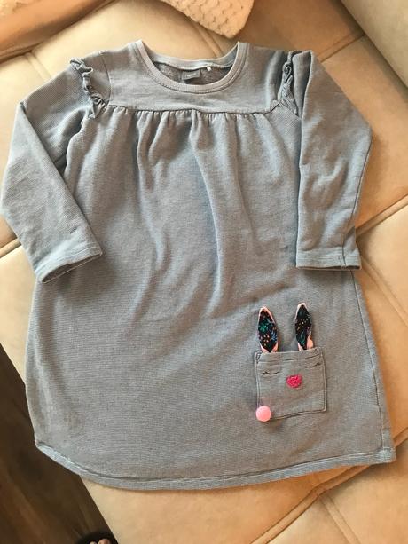 Next teplé šaty so zajkom, next,110