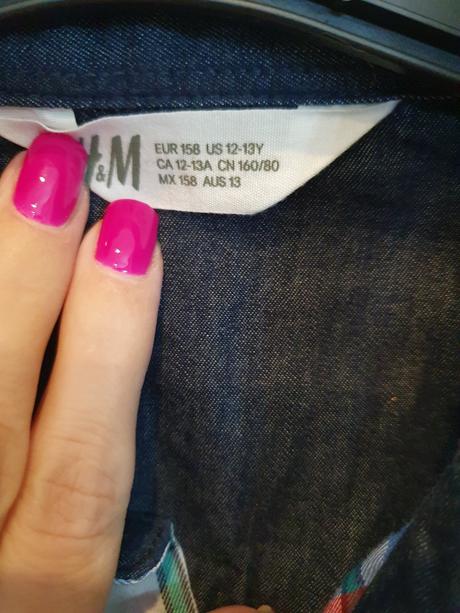 Polokošeľa, h&m,146