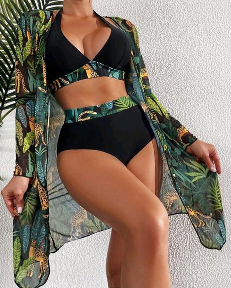 Plavky +kimono, l / m / s / xl