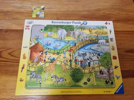 2x24ks puzzle ravensburger na doske, 