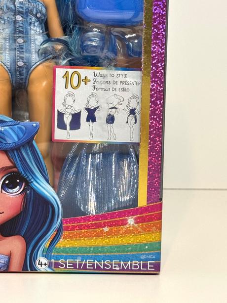 Rainbow high swim skyler bábika 28cm, 