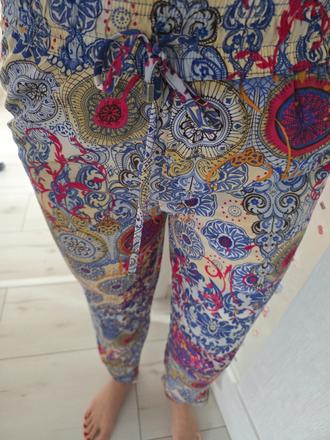 Letné nohavice jean pascale, l