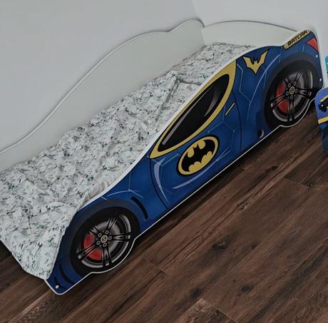Detska postel batman 160x80 cm, šírka (cm): 80,dĺžka (cm): 160