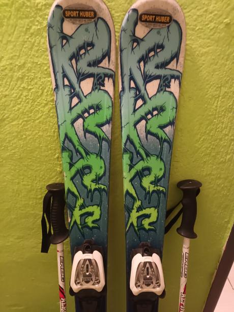 Lyže 125cm, 120-129 cm