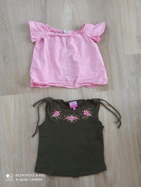 Letný top crop top veľ. 116, zara,116