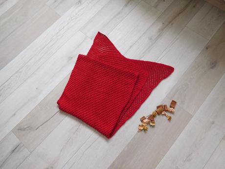 Tom tailor šál dámsky červený,, tom tailor