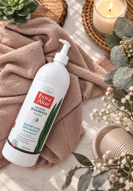 Aloe výživný šampón,