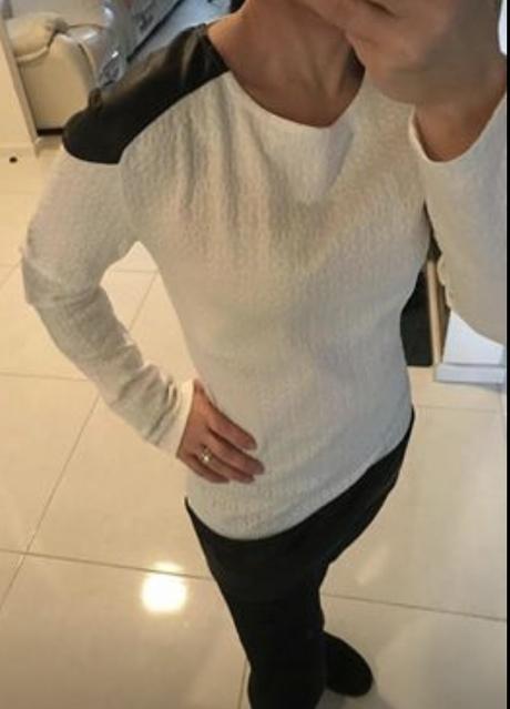 Damska tunika / pulovrik pod zadok, s