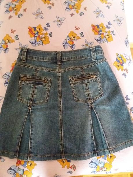 Riflová suknička, camaieu,38