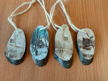 Darujem drevené dekorácie, 