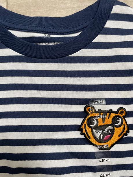 Námornícke tričko, h&m,122 / 128