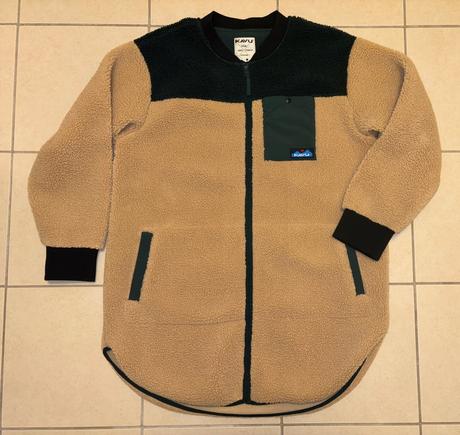 Predĺžená flisová bunda, xl