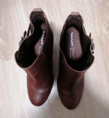 Kotníkové kožené čižmy timberland, timberland,40