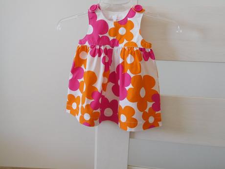 Letné šatočky pre dievčatko -bavlnené, 62