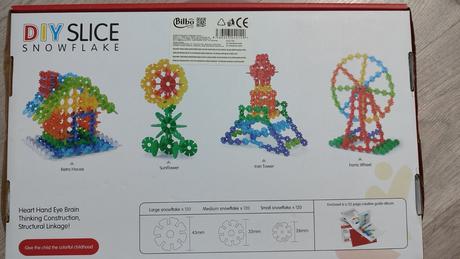 Stavebnica snehové vločky, 