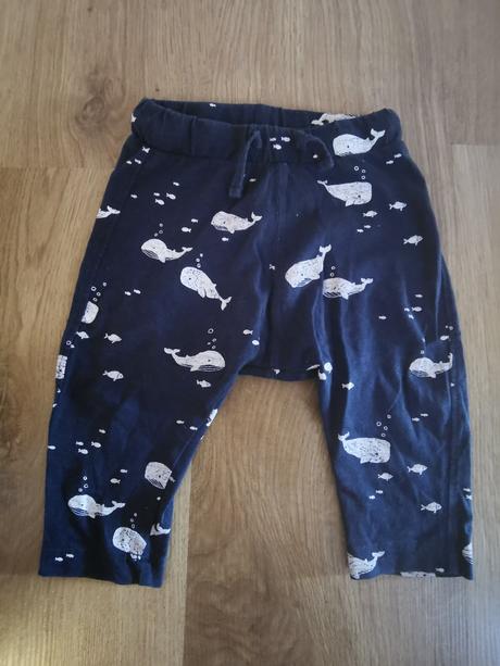 Tenké tepláčky s veľrybami, lindex,68